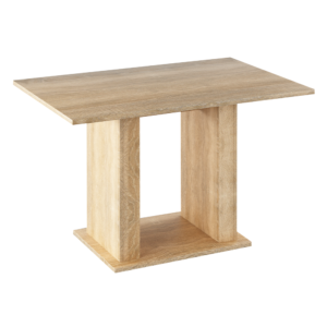 Jedálenský stôl, dub sonoma, 119×79 cm, BISTRO