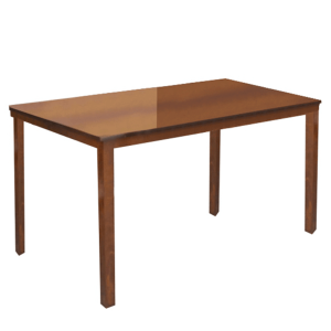 Jedálenský stôl, orech, 135×80 cm, ASTRO NEW