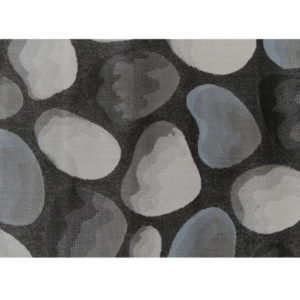 Koberec, hnedá/sivá/vzor kamene, 133×190, MENGA